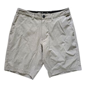 Quiet Storm Surf Shop The Hybrid Land And Sea Board Shorts Khaki 30 Waist Men's